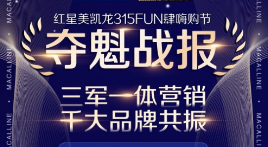 同比逆势增长118%！红星美凯龙“315FUN肆嗨购节”交耀眼成绩单